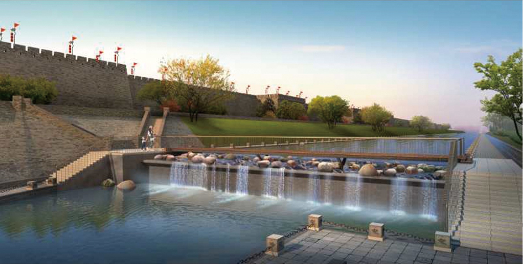 西安護城河及環(huán)城公園（西門-北門-東門）綜合改造工程（一期）