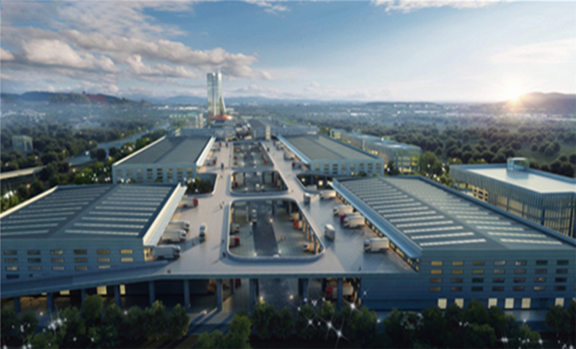 宜君縣物流產業(yè)園去建設